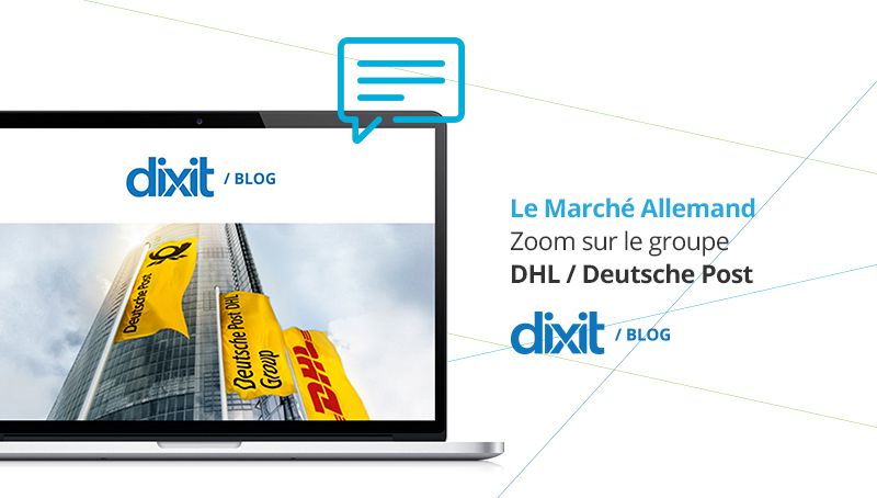 Le Groupe Deutsche Post DHL est partenaire de Dixit